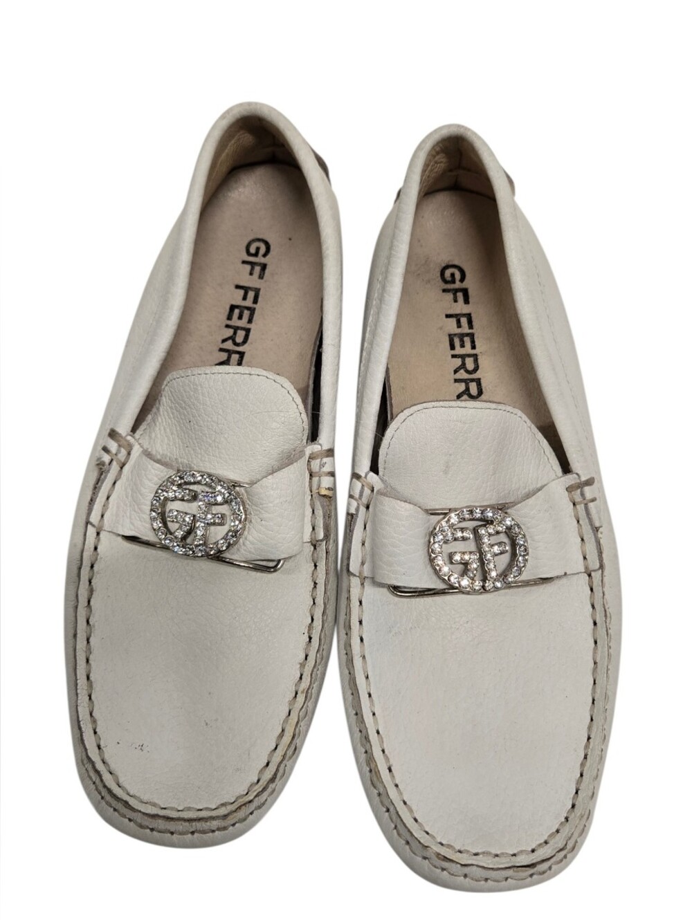 Gianfranco Ferre Leather Loafers Sz 35